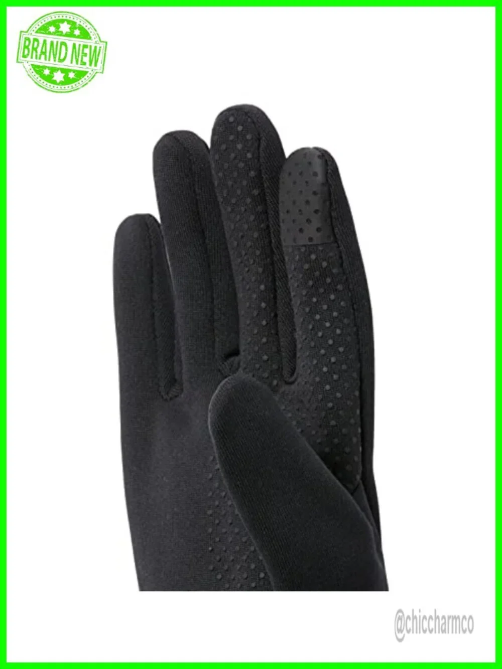 Polartec Power Stretch Touchscreen Gloves with Palm Overlay